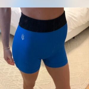 FP movement blue and Black Athletic Shorts